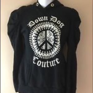 Juicy couture down dog couture hoodie